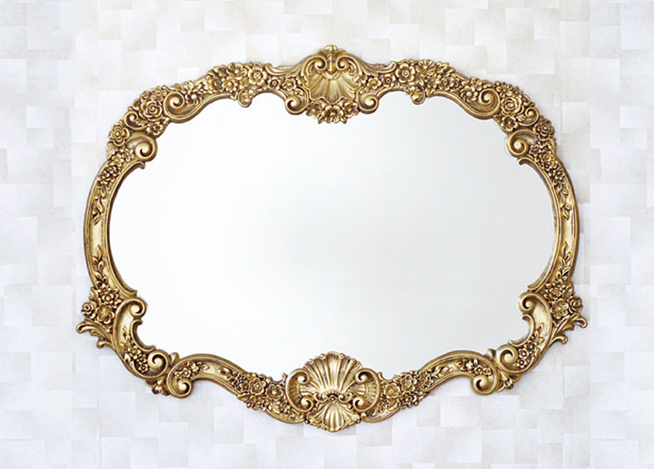   ſ<br />(Daisy Gold Mirror)