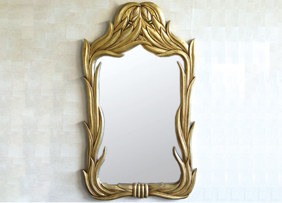   ſ<br />(leaf Gold Mirror)