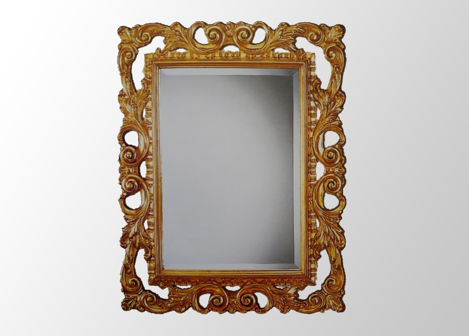   ſ <br />(Renee Gold Mirror)